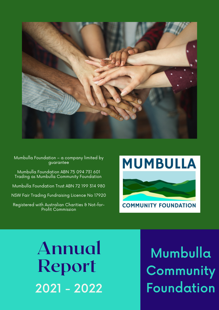  Mumbulla Community Foundation annual report 2022