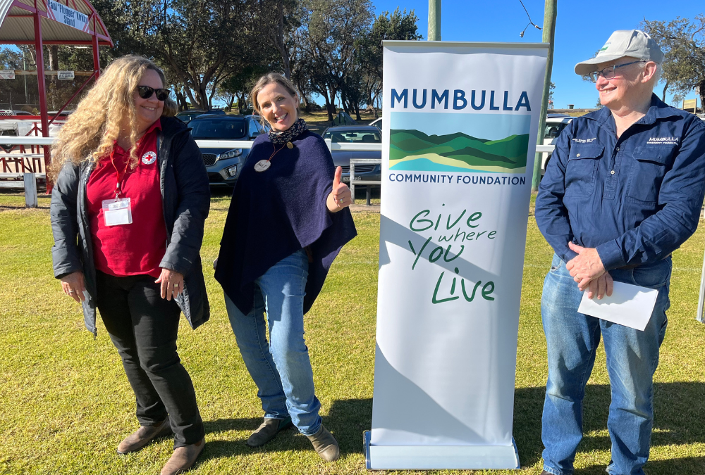 Mumbulla Community Foundation in Eden at an event