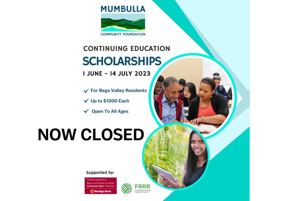 Mumbulla Community Foundation Scholarships